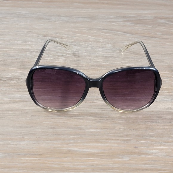 Calvin Klein Accessories - Calvin Klein Womens Butterfly Sunglasses Navy Blue Ombre Purple Gradient Lenses